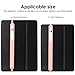 Kutop Compatible Apple Pencil Case, Soft Silicone Protective Cap Holder Sleeve Pouch Shockproof Drop Proof Cover for iPad Pro 9.7/10.5 Pen Accessories for Girls, Pink