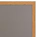 Quartet Corkboard, Framed Bulletin Board, 3' x 2', Cork Board, Oak Frame (85223B)