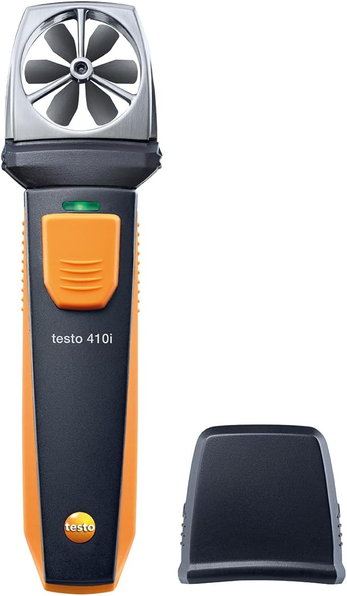 Testo 410i Bluetooth Vane Anemometer Smart Probe