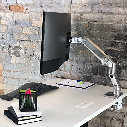 Ergotron HX Single Ultrawide Monitor Arm, VESA Desk Mount for