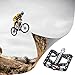 BONMIXC Mountain Bike Pedals 9/16 4 Sealed Bearings Excellent Lubricity Alloy MTB Pedals