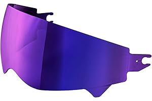 ScorpionEXO Covert / Covert X Everclear Replacement Optional Drop Down SunVisor Shield Anti-Fog Anti-Scratch for Covert / Covert X Helmets