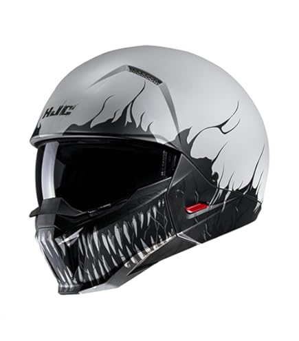 Amazon.com: HJC i20 Solid Open Face Motorcycle Helmet, DOT