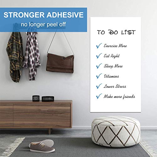 White Board Roll,11ft Dry Erase Paper, AFMAT Dry Erase Wall Sticker