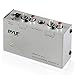 Pyle Phono Turntable Preamp - Mini Electronic Audio Stereo Phonograph Preamplifier with RCA Input, RCA Output & Low Noise Operation Powered by 12 Volt DC Adapter (PP444)