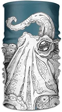 Balaclavas Large Old Octopus Magic Headband Balaclava Elastic Seamless Face Mask Bandanas Neck Balaclava Outdoor Sport Headwear Scarf,Balaclava,Helmet Liner,ATV/UTV Riding UV Resistence Fashion1