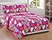 Fancy Collection 3pc Twin Size Girls/Teens Sheet Set Hot Pink Purple Light Green White Black Zebra Print Peace Signs Hearts New # Zebra Heart