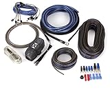 NVX 100% Copper, 4-Channel True Spec 8 Gauge Amplifier Installation Kit
W/ RCA Interconnect And 65 Ft Speaker Cable [XKIT84]