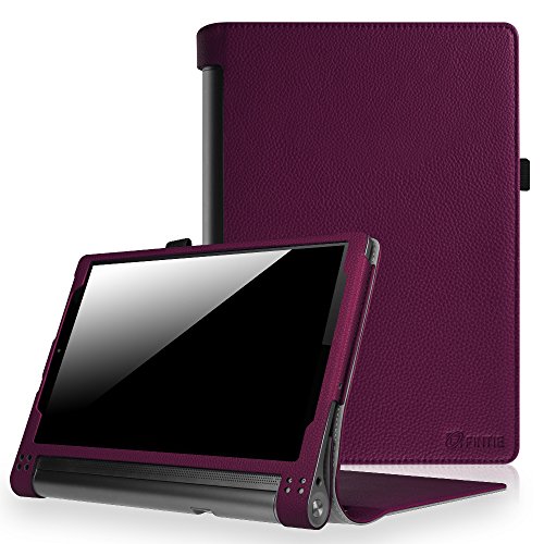 Fintie Lenovo Yoga Tab 3 Plus / Lenovo Yoga Tab 3 Pro 10 Case, Premium PU Leather Folio Cover for Lenovo Yoga Tab3 Plus 10.1 / Lenovo Yoga Tab3 Pro 10.1-Inch Tablet, Purple