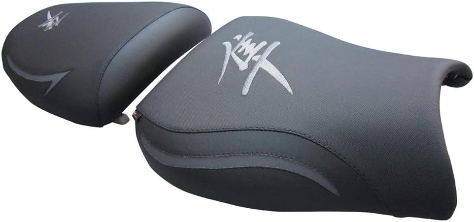 Suzuki GSXR 1300 Hayabusa '99-'07 seat cover black-gray