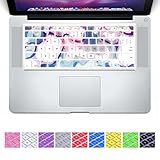 DHZ Seven Color Lake Keyboard Cover Silicone Skin for MacBook Air 13