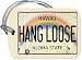 Vintage Hawaiian Art Luggage Tag - Hang Loose