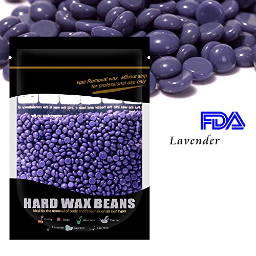 Waxkiss Wax Beans FDA Certified - Removal Body Hair Wax Beans for Home Waxing 300g per bag for Bikini Arms Leg