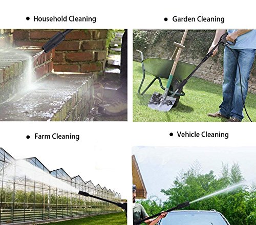 image for guiok 3000 PSI Electric Pressure Washer 1800W High Pressure Power Wash