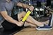 IDSON Muscle Roller Massager Stick-The 18 Inch Sports Body Massage Roller-Deep Tissue Muscle of Foot,Leg,Calf and Back Recovery-Relief of Muscle Soreness,Tightness and Cramps,Yellow Black