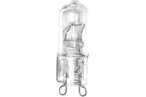 (10) G9 75W 75-Watt 130V Crispy Light Bulbs 75Watt Looped Pin Clear Base 110V-130 Volt Anyray