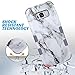 ULAK Galaxy S8 Plus Case, Anti Slip S8 Plus Case Shock Resistance Protective Cover for Samsung Galaxy S8+ Plus (2017) with Hybrid High Soft Silicone + Hard PC Case(Artistic-Marble Pattern)
