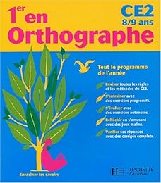 1er en orthographe, CE2, 8-9 ans