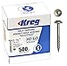 Kreg SML-HL125-500ct Pocket Hole Screws 1-1/4-Inch #7 Hi-Lo Washer-Head #2 Square Drive