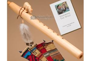 JONAH THOMPSON FLUTES Native American Flute Pack -Natural Bear by Jonah Thompson