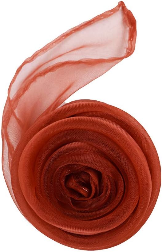 1950s Square Chiffon Scarf Sheer Square Neck Head Scarfs for Women,Christmas Scaves Gifts for Your Mom,Sister,Friend