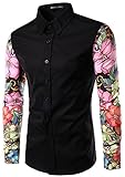 What Lees Mens Fashion Luxury Casual Slim Fit Stylish Long Sleeve Dress Shirts