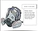 Holulo Organic Vapor Full Face Respirator With Visor Protection For Paint, chemicals, polish