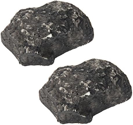 Mochiglory Pack of 2 Hide a Space Key Fake Rcok Looks & Feels Like Real Stone Diversion Safe for Garden Yard