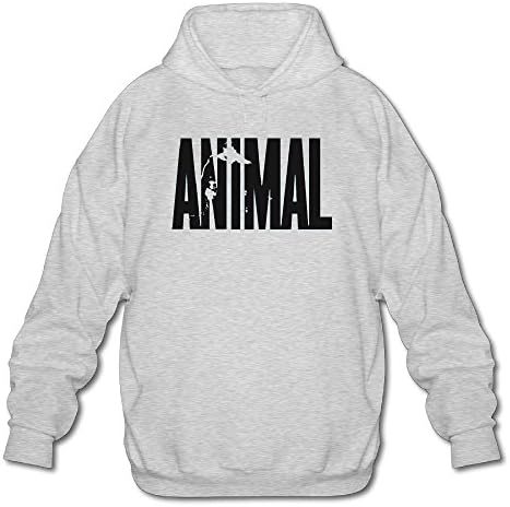 Animal Letter Print Stringer Bodybuilding Men Hoodies Sweatshirts Sweatshirts 90s