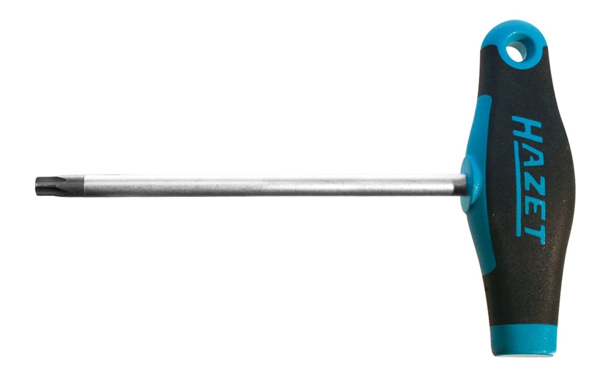 HAZET 828-T25 Torx Profile T 25 Screwdriver with Burnished Tips - Chrome-Plated