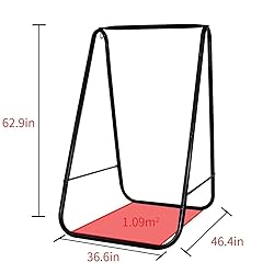 PIRNY Hammock Chair Stand with Large Hanging Padded