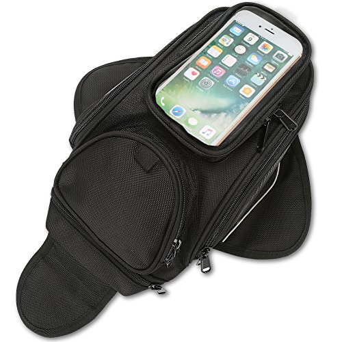 Motorcycle tank bag, water resistant with super strong magnetic g…