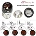 Electric Coffee Grinder Blade Mill - Small & Compact Simple Touch Automatic Grinding Tool for Whole Beans, Herbs, Pepper, Salt & Nuts - Safe, No-Mess Counter Top Appliance - Great Coffee Gift Idea