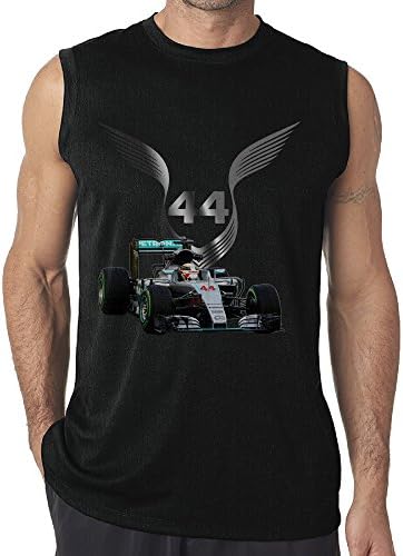 Lewis Hamilton 2016 F1 Car Driving Cotton Tank Top Tee Shirts For Men