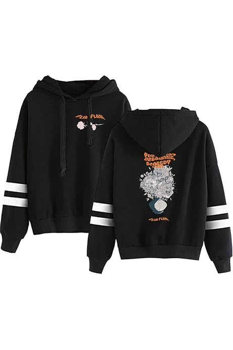 PAJOMLAG Flamingo FLIM FLAM Cat Vase Hoodie Sweatshirt Men/Women Cosplay  Longsleeve CatVase Hooded (Black,XX-Small) at Amazon Men's Clothing store