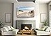 yixuanwall art -Canvas Prints,Beach Scenery Wall Art Oil Paintings Printed Pictures Stretched for Home Decoration hs0012