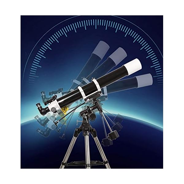 WERCHW Teleskop for Kinder & Anfänger Astronomisches Refraktor-Teleskop-tragbares Reise-Teleskop for Erwachsene voll… – Bild 6