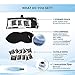Dry Eye Mask, Warm Moist Heat Eye Compress, Stye Treatment a Premium, Professional Eye Compress, Machine Washable Cover and All Natural Eyelid Wipes.