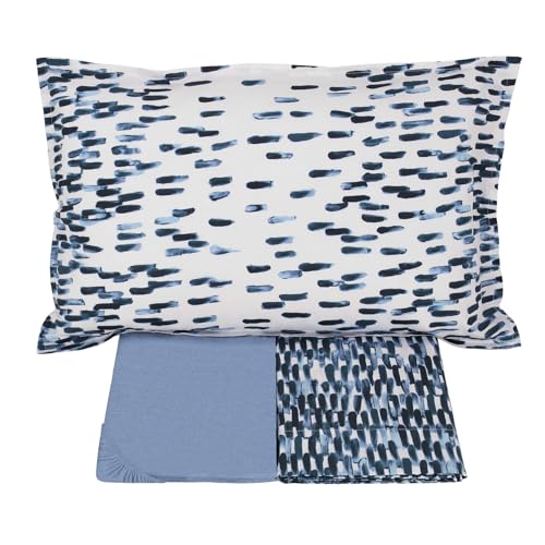Gabel Million Complete Bed Set, Imperial Blue, Queen Size