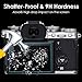 Screen Protector Compatible Fujifilm X-T3 Mirrorless Digital Camera(3-Pack), QIBOX Tempered Glass LCD Protective Screen Guard, Full Coverage/Edge to Edge/HD Clear/Anti-Bubble Film