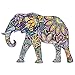 HuaCan Diamond Painting Kits for Adults DIY 5D Special Shape Partial Drill Crystal Rhinestone Embroidery Pictures Arts Craft for Home Wall Decor Elephant A 26x34cm