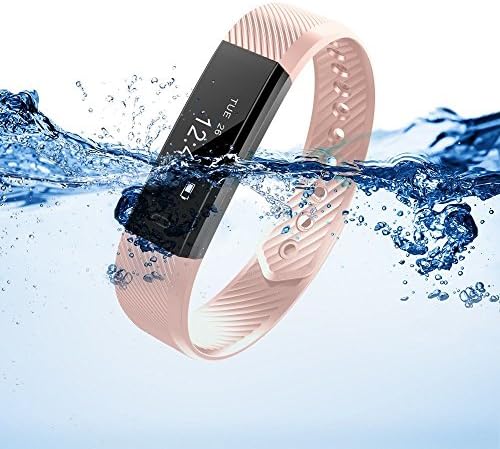 Fitness Tracker, Marceloant Waterproof Bluetooth Touch Screen Watch Activity Tracker Wearable Smart Band Sport Wristband Pedometer Bracelet Sleep Step Distance Calorie Counter (ID115-Pink)