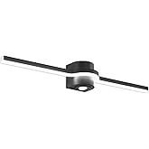 ZUZITO Vanity Lights for Bathroom– 32 Inch Black Bathroom Light Fixture Over Mirror LED Dimmable 6000K Cool White with Built-