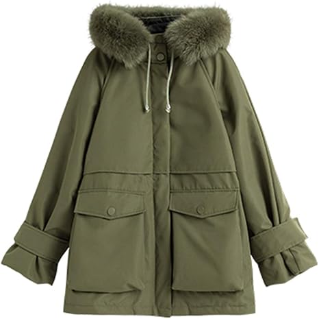 short down jacket women's