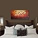 Wieco Art Large Budding Flowers Oil Paintings on Canvas Wall Art Ready to Hang for Bedroom Kitchen Home Decorations Modern Stretched and Framed 100% Hand Painted Contemporary Abstract Floral Artwork