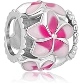 SBI Jewelry Flower Charm Compatible with Pandora Charms Bracelets for Women