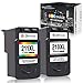 GPC Image Remanufactured Ink Cartridge Replacement for Canon PG-210XL CL-211XL 210 XL 211XL to use with PIXMA IP2702 MX410 MP495 MP230 MP240 MP280 MX340 MX350 MX360 Printer (Black, Tri-Color, 2-Pack)
