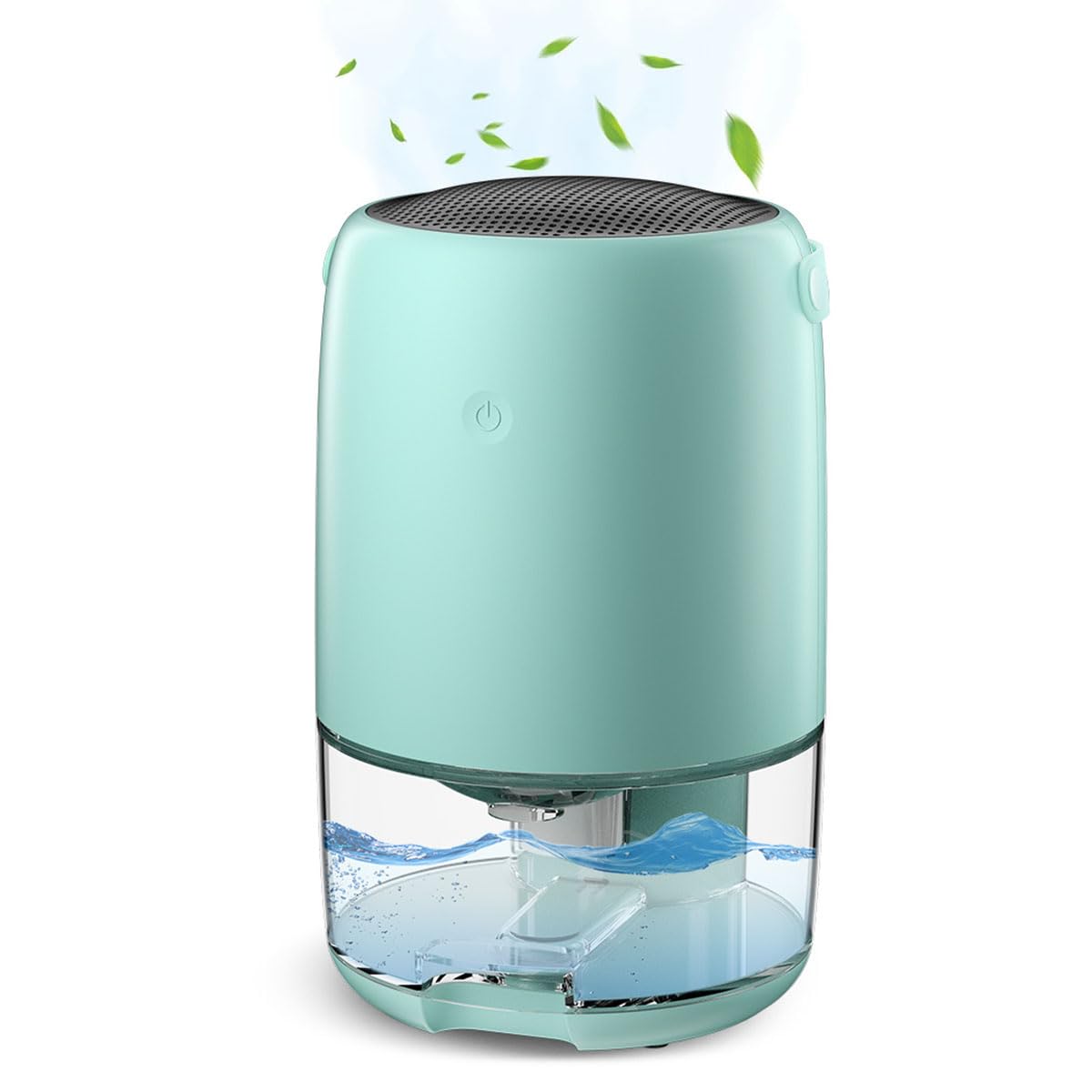 Roadtime Dehumidifiers for Home, 1100ml Small Dehumidifier with 7 Color LED Light, Water Full Shutdown, Quiet Portable Electric Dehumidifiers for Drying Clothes, Bedroom, Bathroom, Wardrobe, UK Plug