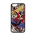 Fayruz- Personalized Protective Hard Textured Rubber Coated Cell Phone Case Cover Compatible with iPhone 6 & iPhone 6S - Spiderman F-i5G1014