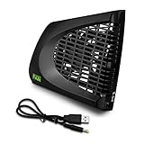 Ideashop Cooling Fan for XBox 360 Slim, USB UP Cooling Fan External Side Heat Exhauster Cooler for Xbox 360 Xbox360 Slim